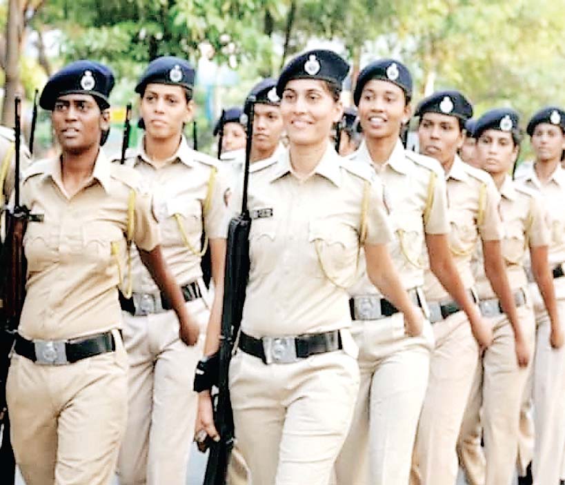 महिला पुलिस कर्मचारियों